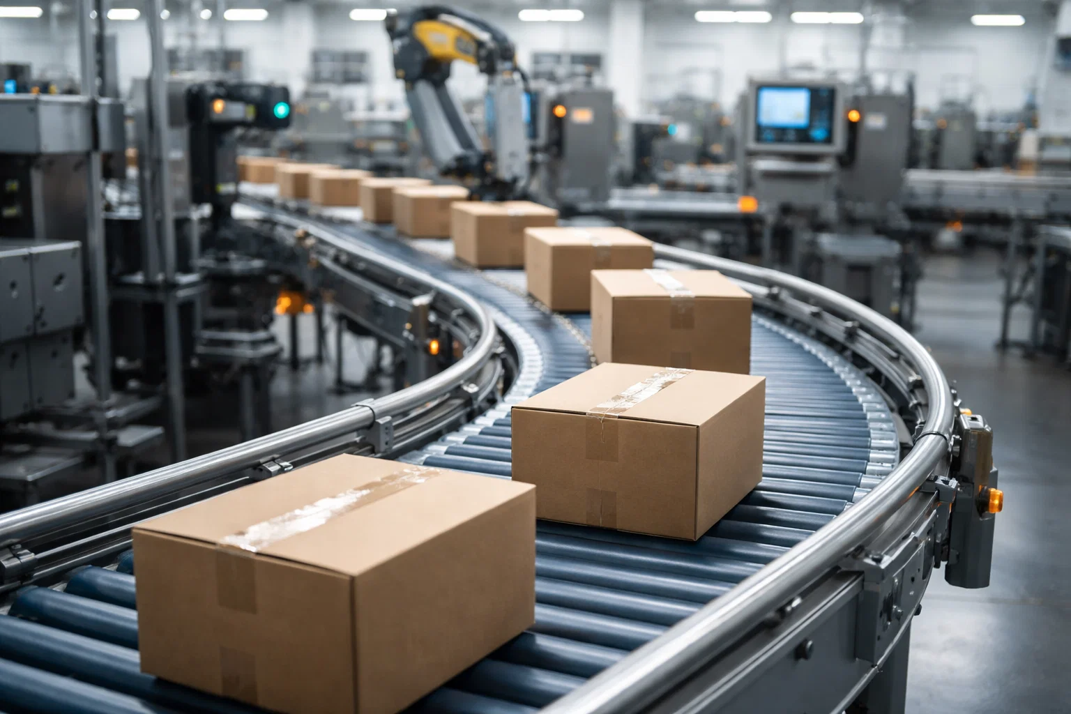 Использование конвейерной ленты<