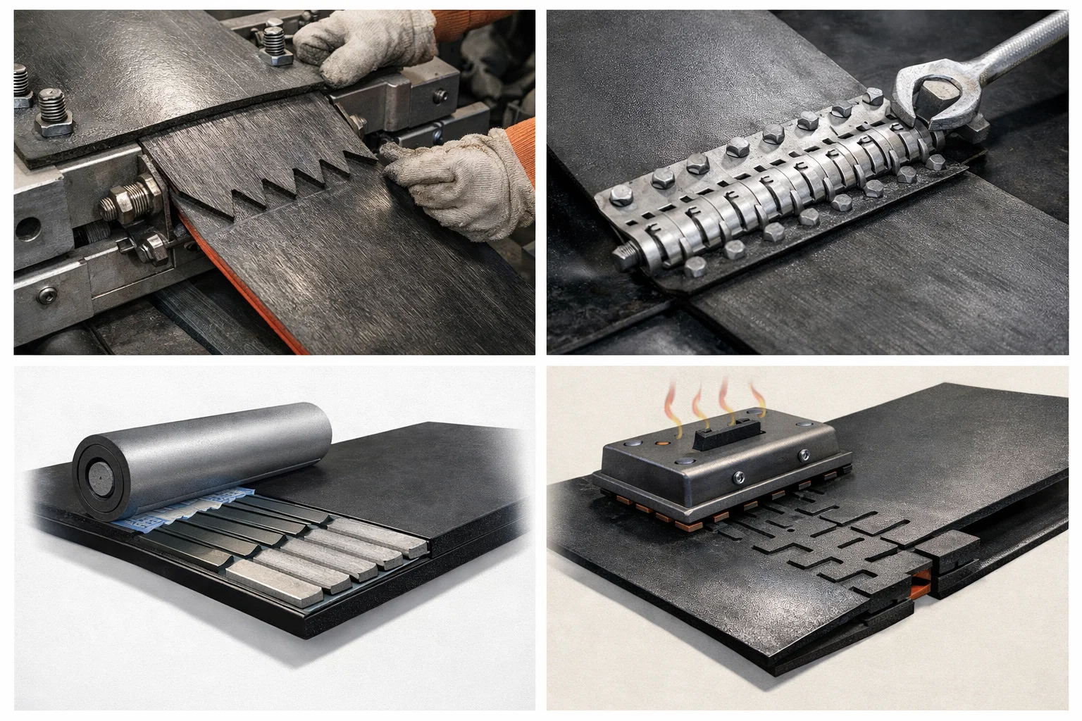 Способы стыковки лент конвейерных<