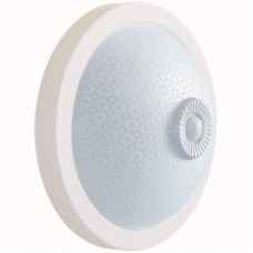 НПО 3233Д белый/круг 2х25 с датчиком движения (ИЭК)