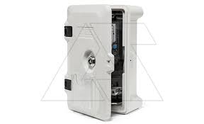 Щит навесной 320x210x130мм (ВxШxГ) из композитного (SMC) материала с монт. панелью, IP65