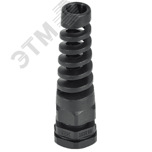 Сальник MGR 18 d=5-10мм IP68 черный с гибким отводом (ИЭК)