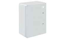 Щит навесной 800X600X260мм (ВхШхГ) с монт. панелью 735X535мм (ВхШ), с комплектом крепления на стену, дверь прозрачная, IP65, поликарбонат