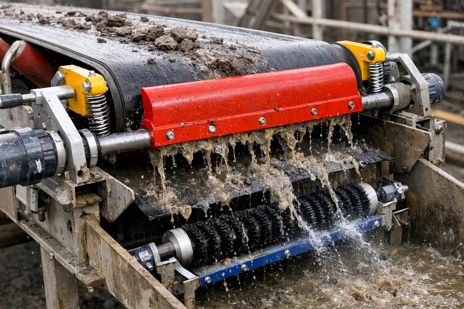 Очистка конвейерной ленты