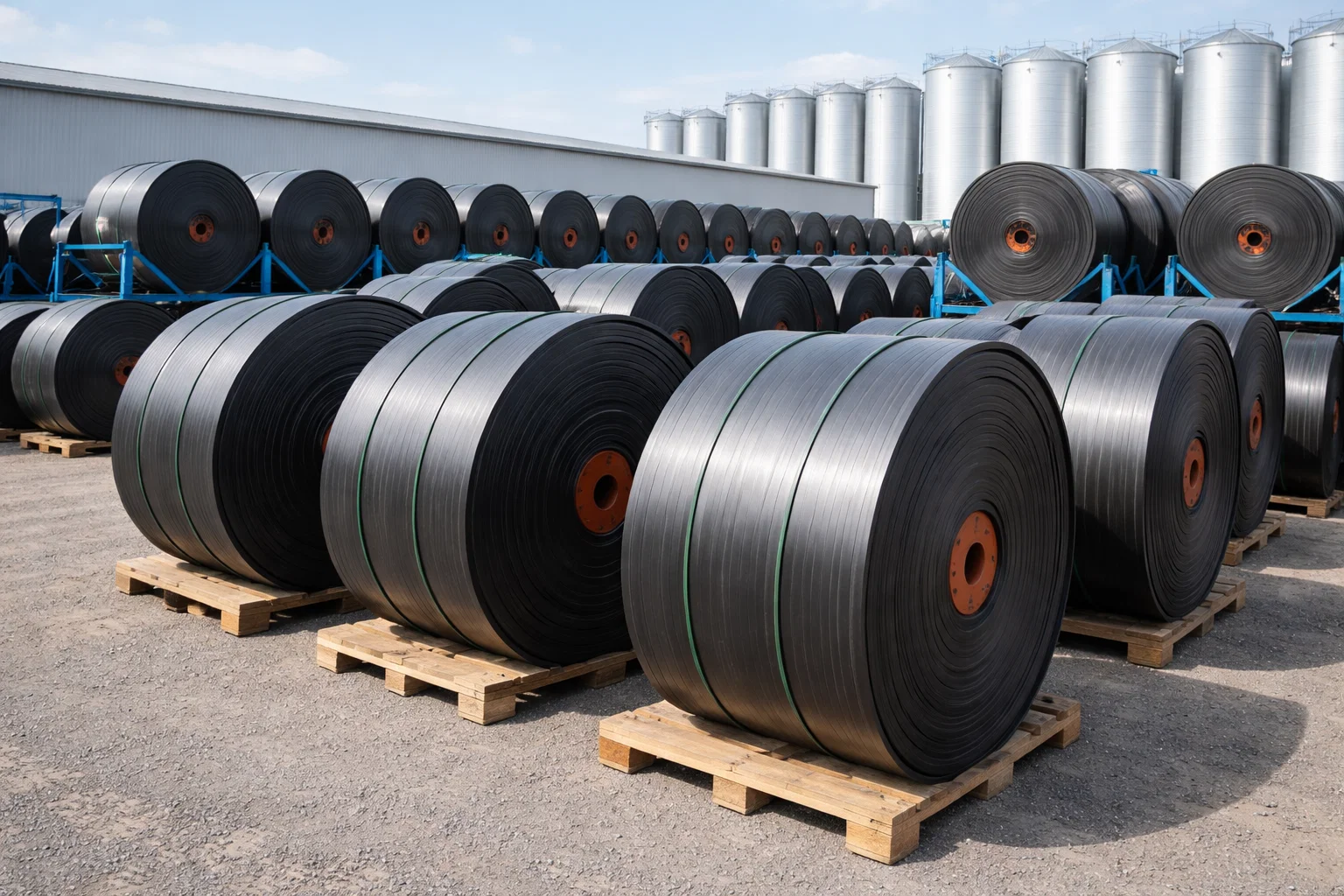 Хранение ленты конвейерной<