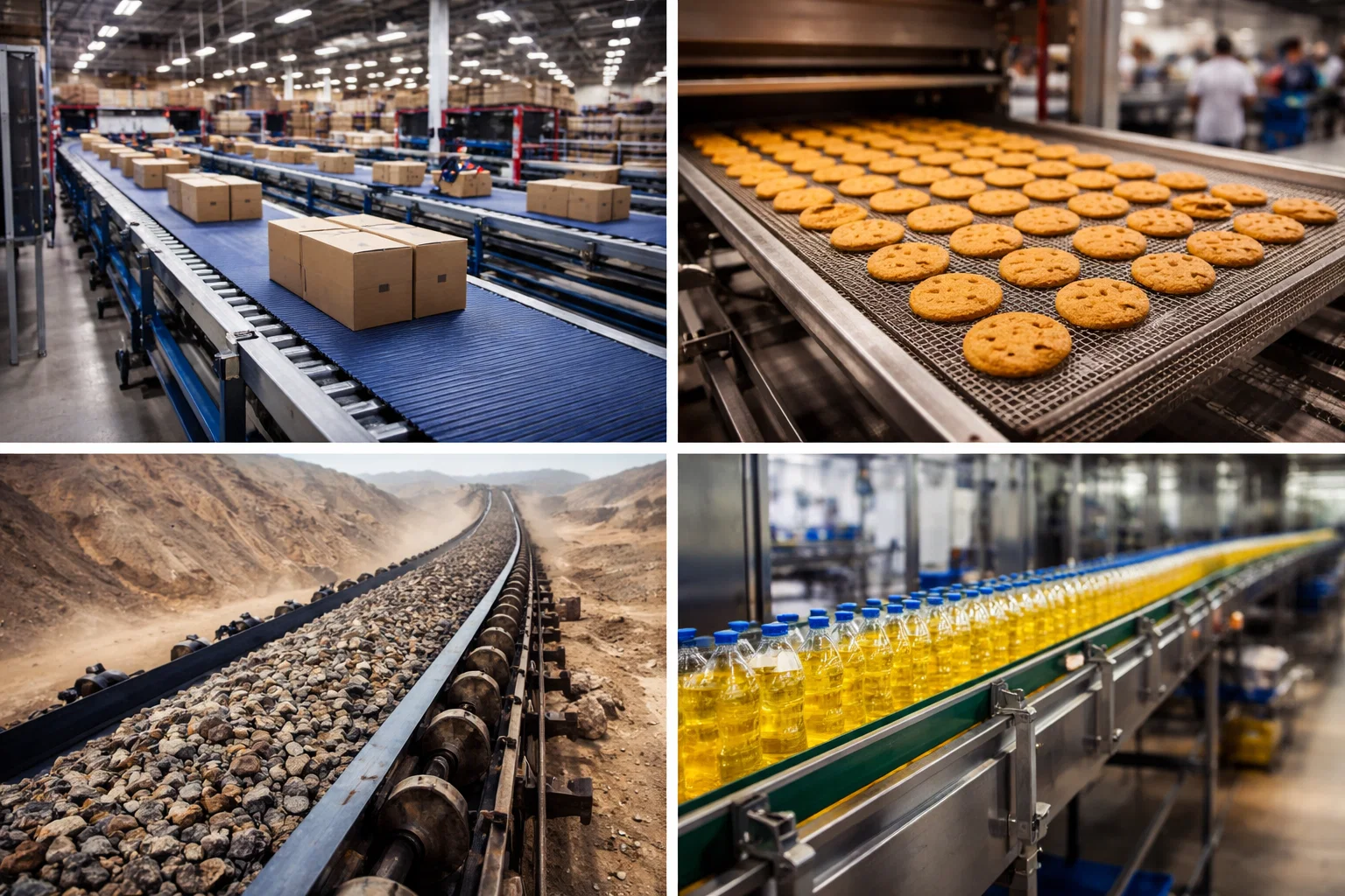 Использование транспортерной ленты<