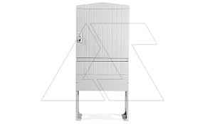 Щит напольный 870x600x325мм (ВxШxГ) из композитного (SMC) материала на цоколе 900мм без монт. панели, IP54