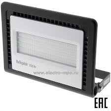 Прож. ЛЕД 100Вт 6,5К чер.РФ NFL-01-100-6.5K-LED 8100Лм Navigator 14150