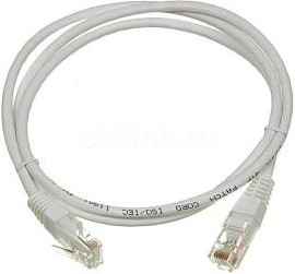 Патч-корд NewMax UTP CCA кат.5e, 2.0 м, серый