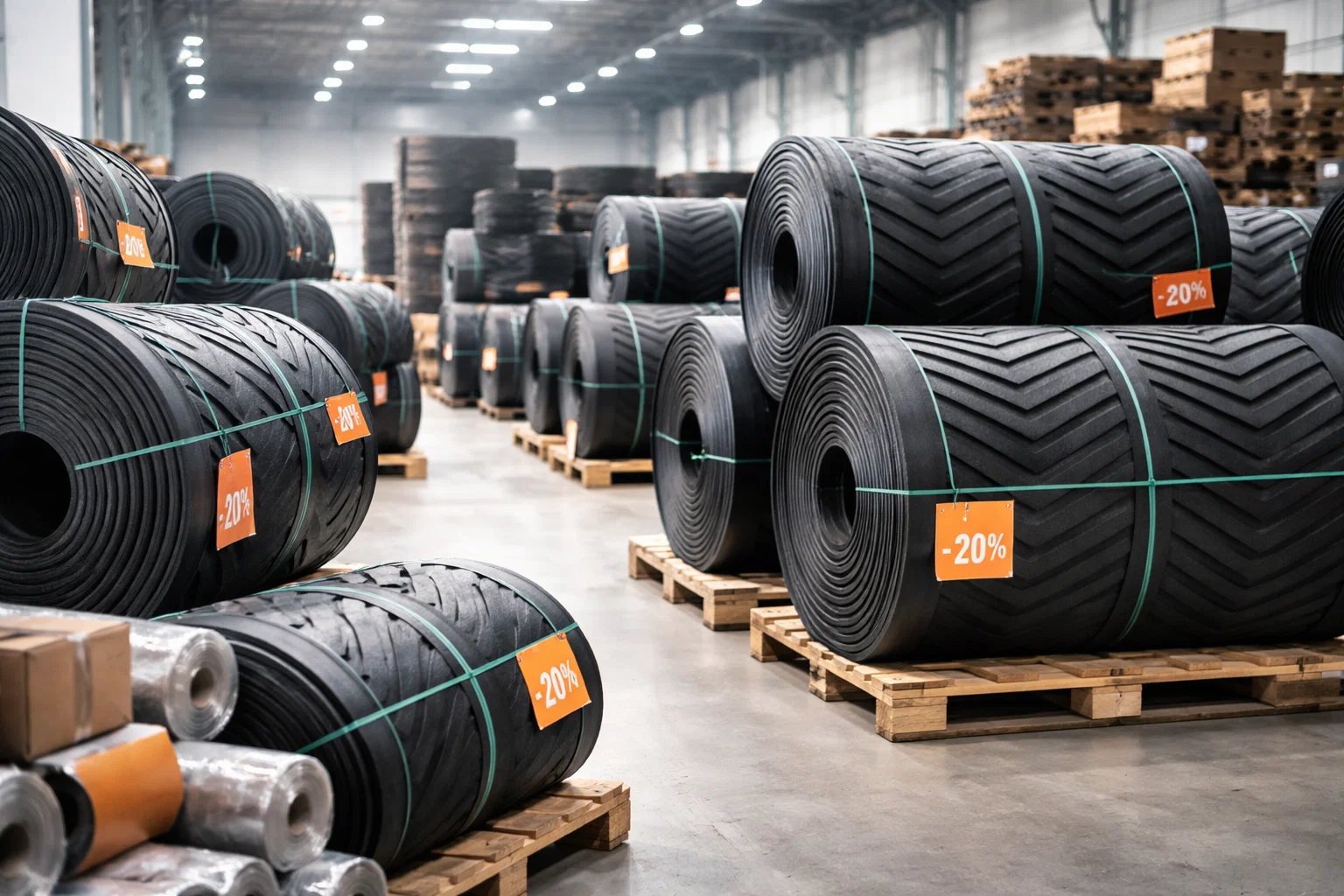 Поступление ленты конвейрной на склад! Предзаказ со скидкой 20%!