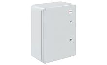 Щит навесной 800X600X260мм (ВхШхГ) с монт. панелью 735X535мм (ВхШ), с комплектом крепления на стену, дверь глухая, IP65, поликарбонат