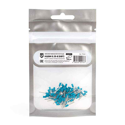 Наконечник штыревой НШВИ 0.25-8 КВТ 79433 