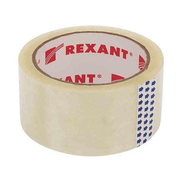 Скотч упаковочный 48ммx66м 50мкм прозр. Rexant 09-4202 