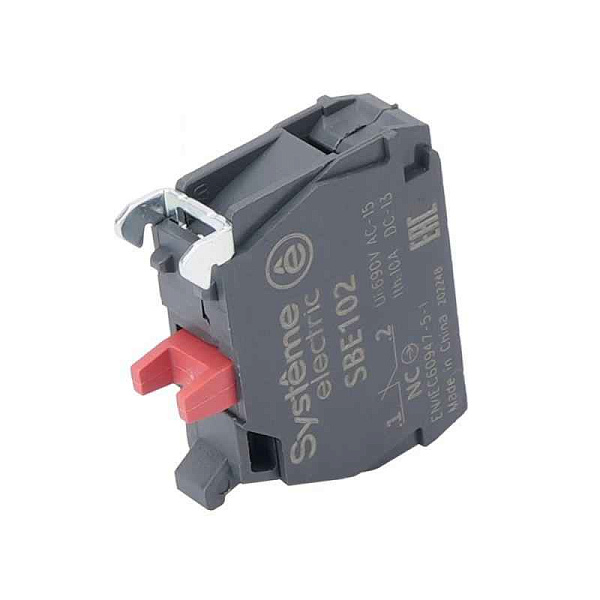 Блок контактный 1 НЗ SE SBE102 