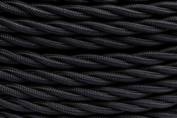 Провод 3х2.5 матов. черн. (уп.50м) Bironi B1-435-73-50