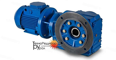 Цилиндро-конический редуктор X42A (i=38.12) вал вх./вых. 14/25 мм, масло с пищевым допуском FOODLUBE 