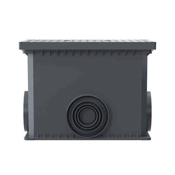 Колодец смотр. 335х240х255 с крыш. для двуст. труб DKC 025002 