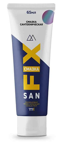 Смазка сантехническая силиконовая 65мл SANFIX RTP 40721 