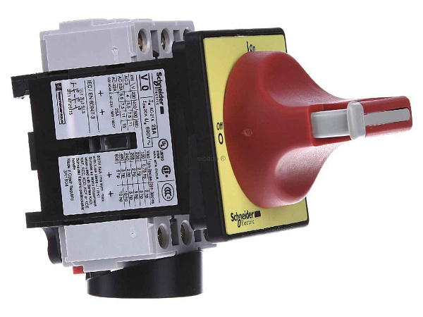 VCF0 VCF0 ГЛАВНЫЙ/АВАРИЙНЫЙ ВЫКЛЮЧАТЕЛЬ-РАЗЪЕДИНИТЕЛЬ 25A С РУКОЯТКОЙ (НА ДВЕРЦЕ,4 ВИНТ.) 