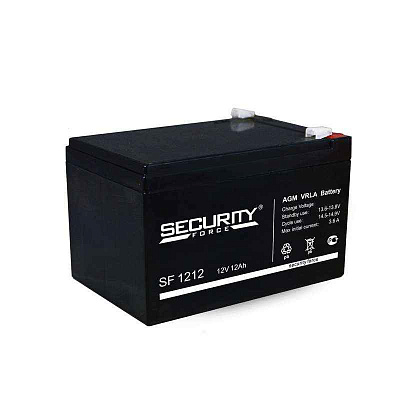 Аккумулятор ОПС 12В 12А.ч SF 1212 Security Force 4614030010001 - купить в Москве - ООО Гамма-компоненты