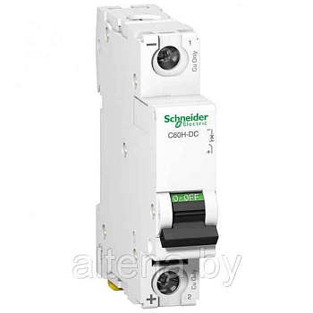 A9N61509 АВТ. ВЫКЛ.C60H-DC 1П 13А C 250В DC Schneider