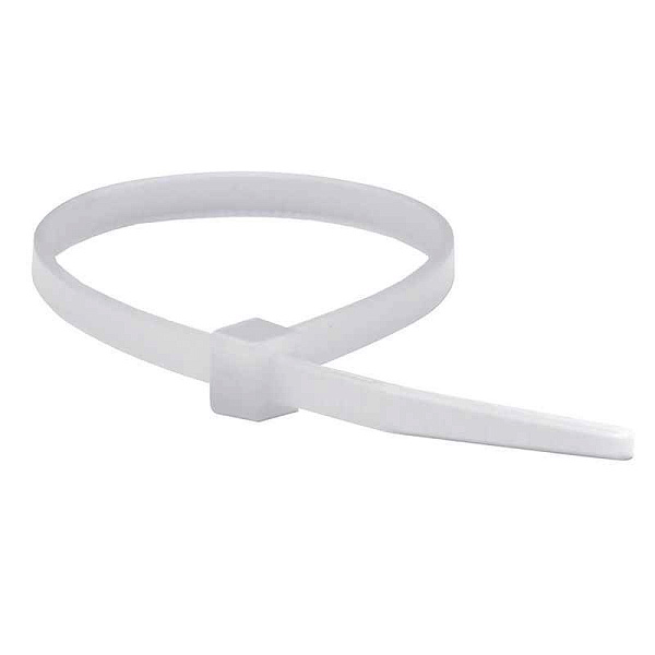 Хомут кабельный 4.8х390 полиамид бел. (уп.100шт) DKC 25218SR 