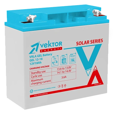 Vektor Battery GEL 12-18 - купить в Москве - ООО Гамма-компоненты