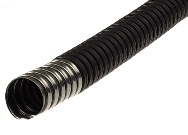 Металлорукав из нержавеющей стали в ПВХ изоляции Р3-НП нг 20 (50 м/уп.) В1,5 ГОФРОМАТИК 