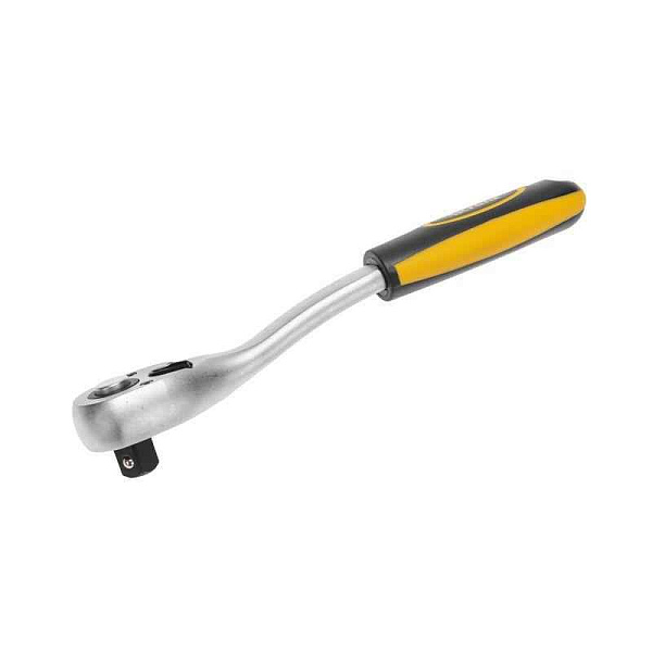 Ключ-трещотка для торцовых головок 1/2 СrV 72 зубца Kranz KR-12-8401 
