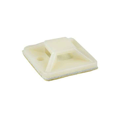 Площадка самоклеящаяся 20х20мм бел. (уп.100шт) EKF plc-20x20 