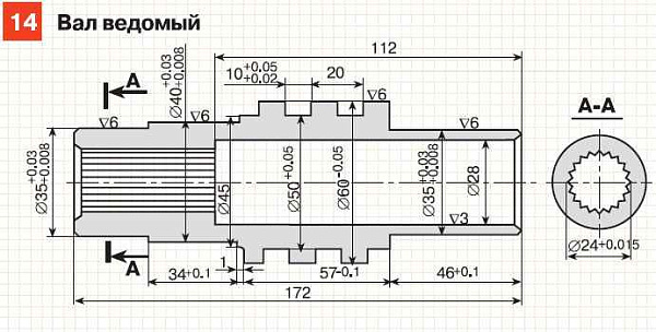 Цилиндрический мотор-редуктор R202A-N(1/11.42)BN1V3