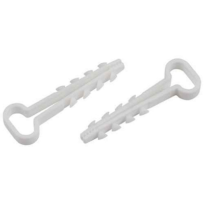 Дюбель-хомут 5-10мм для плоского кабеля NO-224-553 бел. (уп.100шт) Эра Б0066265 