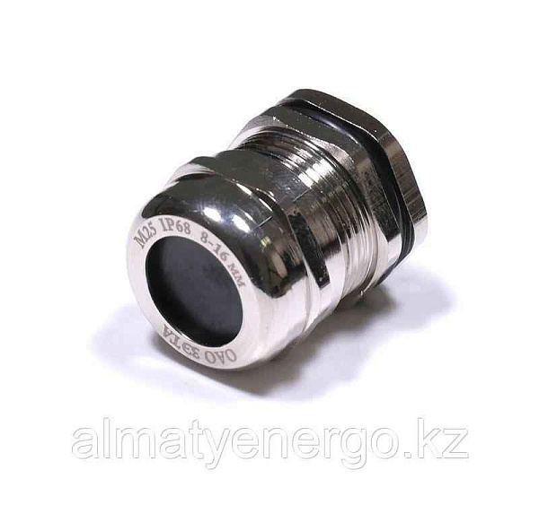 Кабельный ввод  М  25 латунный УТ1,5 IP66/IP67/IP68 (d кабеля 13-18мм) ГОФРОМАТИК 