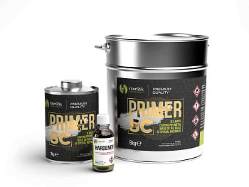 Двухкомпонентная грунтовка Primer SC в жестяной банке 1 кг