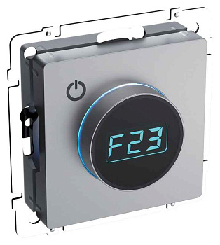 Термостат электронный с индик. BRITE СП IP20 ТС10-1-БрС механизм сталь IEK BR-RT11-K46