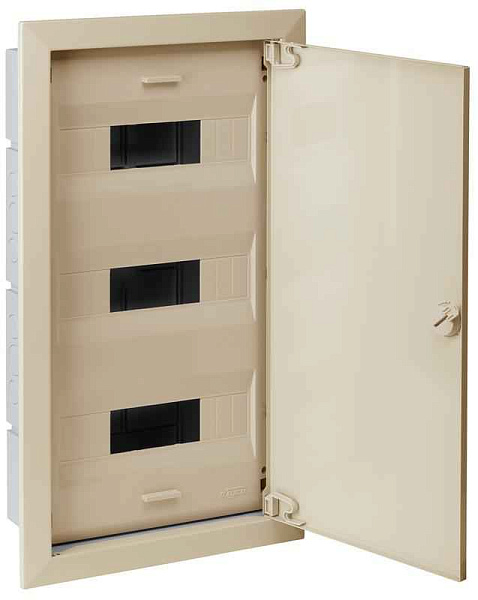 Щиток СП Тусо 36мод. с метал. двер. 580х325х103мм беж. Ruvinil 68136МБЖ 