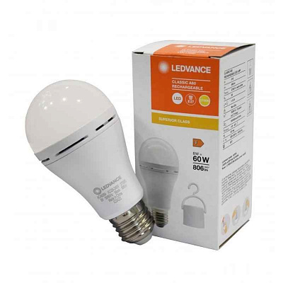 Лампа ЛЕД  E27  8,0Вт А60 проз.4К LED-F А60 Horizont