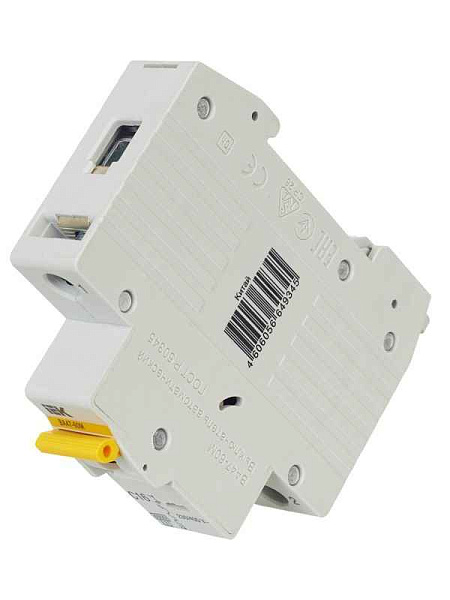 Выключатель автоматический модульный 1п C 16А 6кА ВА47-60M KARAT IEK MVA31-1-016-C 