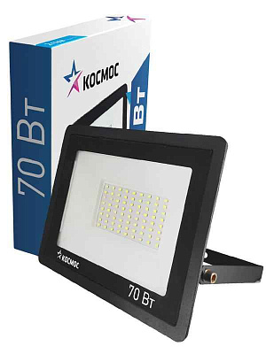 Прожектор светодиодный 70Вт IP65 6500К 5600лм КОСМОС K_PR5_LED_70