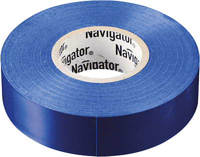 Изолента ПВХ 15мм (рул.10м) син. NIT-B15-10/B Navigator 71233 