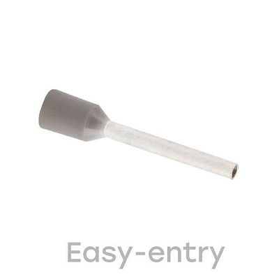 Наконечник штыревой втулочный НШвИ 0.75-12 (уп.50шт) EKF nhvi-0.75-12 