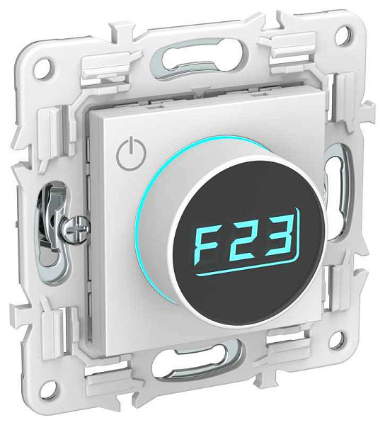 Термостат электронный SKANDY SK-T01W с индикацией арктич. бел. IEK SK-RT11-K01 