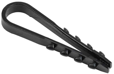 Дюбель-хомут 5-10мм для круглого кабеля нейлон черн. (уп.100шт) IEK UHH36-5-10-100 