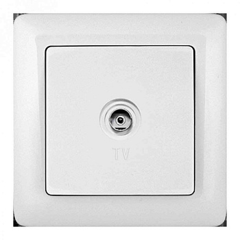 ШЭ xит Роз. о/у ТВ (белый)(240шт) RAT-1A3-B