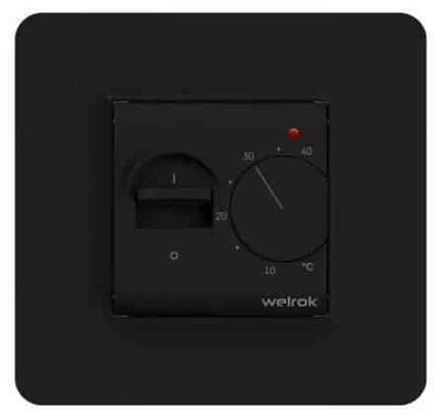Терморегулятор для теплого пола mex bk Welrok 4660251140670 
