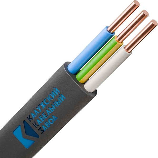 Кабель ВВГ 3x2,5 (ВВГнг -LSп  3x  2,5 (А) (0,66кВ) СКТ, РФ