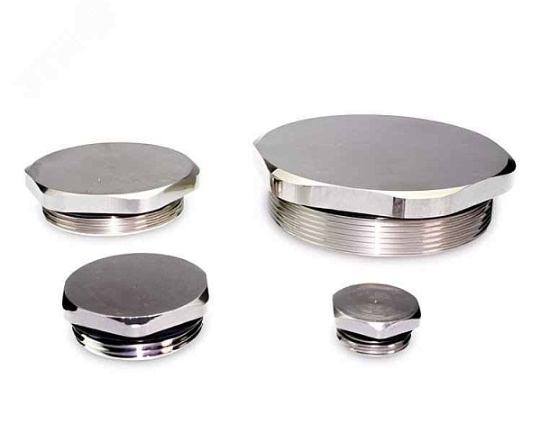 Заглушка латунная шестигранная ЗР2-ЛР-М25х1,5 IP66/IP67/IP68 ГОФРОМАТИК 