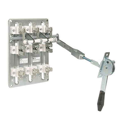 Разъединитель-предохранитель РПС-1 100А правый привод без ППН Basic EKF rps-r-100 