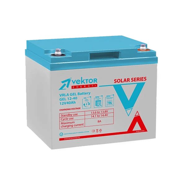 Vektor Battery GEL 12-40 - купить в Москве - ООО Гамма-компоненты