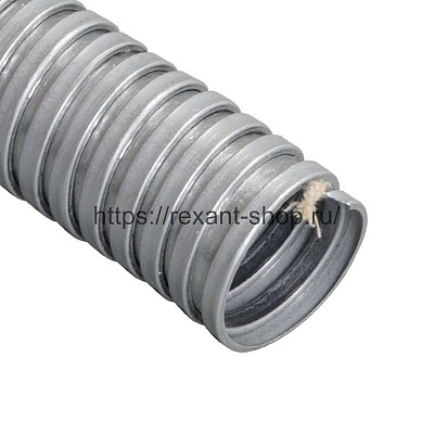 Металлорукав Р3-ЦХ  22  (50 м/уп.) ГОФРОМАТИК 