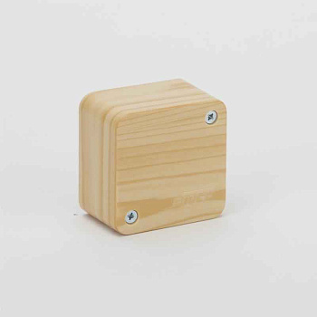 Коробка распределительная ОП 55х55х32мм IP40 сосна (светл. основа) Ruvinil 65002-27М